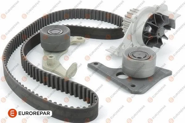 Pompe à eau + kit de courroie crantée EUROREPAR 1611897780