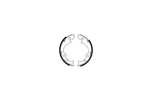 Jeu de mâchoires de frein E.T.F. 09-0467