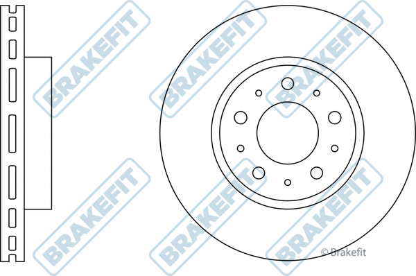 Disque de frein APEC SDK6880
