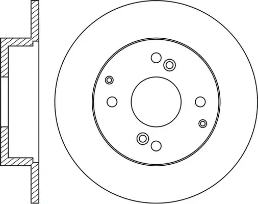 Disque de frein FIT FR0164