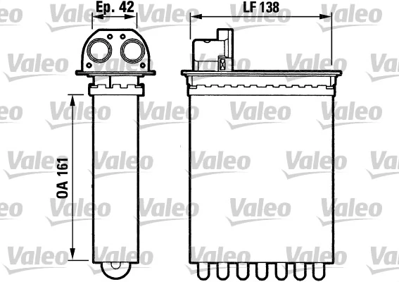 Système de chauffage VALEO 812028