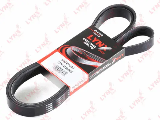 Courroie trapézoïdale à nervures LYNXAUTO 7PK2265