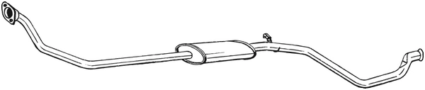 Silencieux avant KLOKKERHOLM 292-719