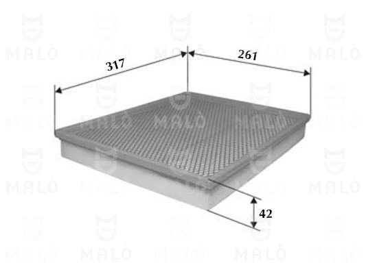 Filtre à air AKRON-MALÒ 1500471