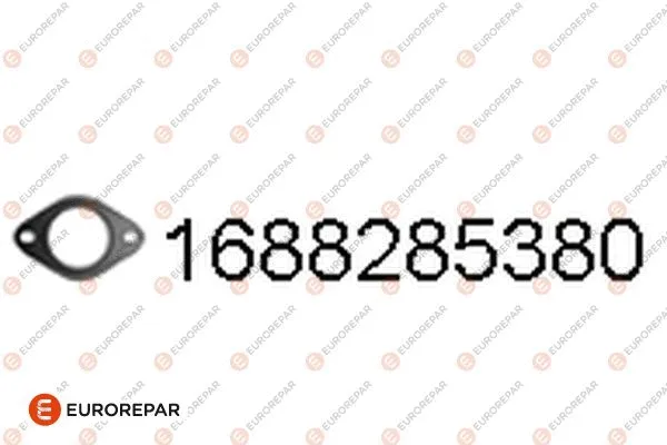 Joint, tuyau d'échappement EUROREPAR 1688285380