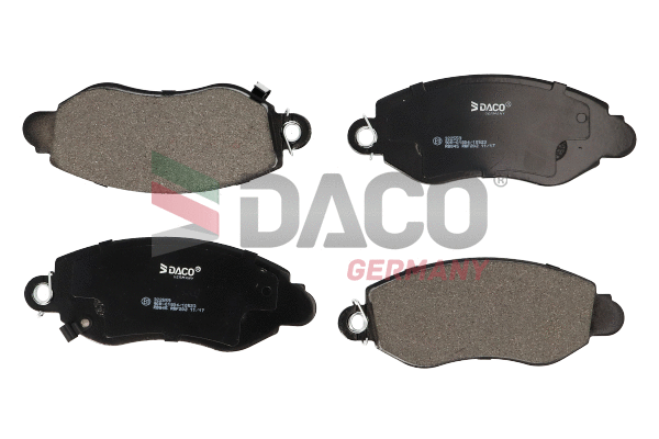 Kit de plaquettes de frein, frein à disque DACO Germany 322559