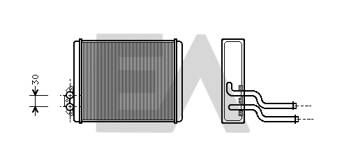 Système de chauffage EACLIMA 45C78007