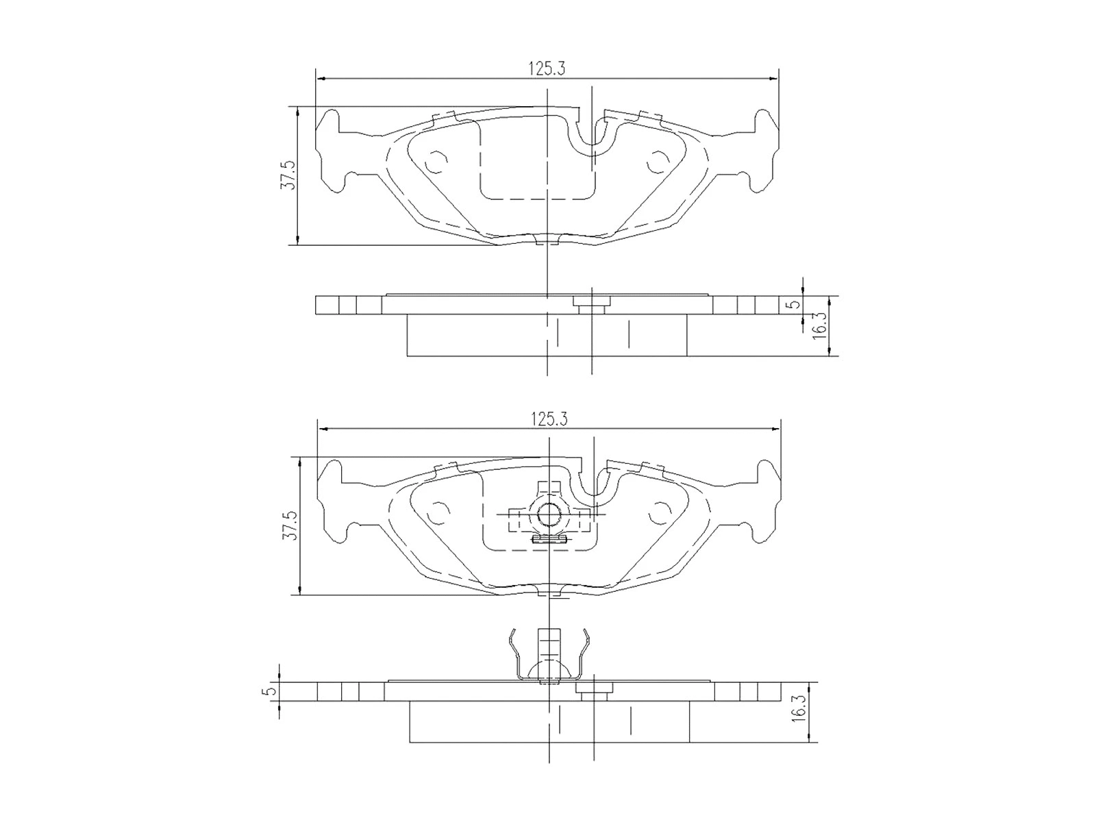 Kit de plaquettes de frein, frein à disque A.Z. Meisterteile AZMT-44-022-1276