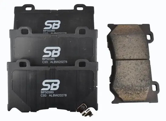 Kit de plaquettes de frein, frein à disque SB BP50389
