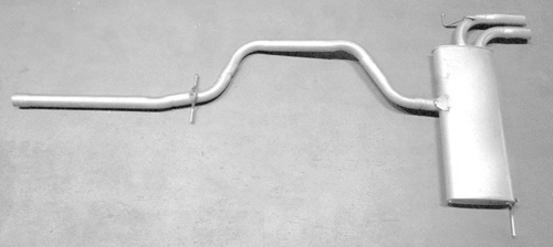 Silencieux arrière VEGAZ GmbH SES-91