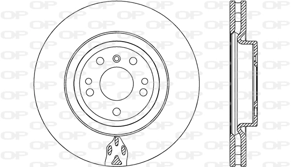 Disque de frein OPEN PARTS BDR2696.20