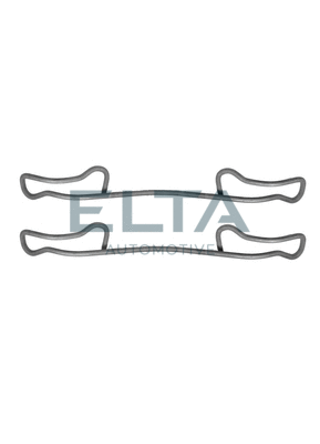 Kit d'accessoires, plaquette de frein à disque ELTA AUTOMOTIVE EA8595