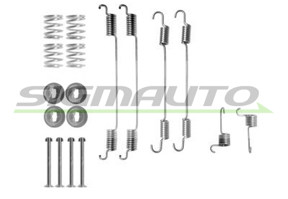 Kit d'accessoires, mâchoire de frein SIGMAUTO SK0021