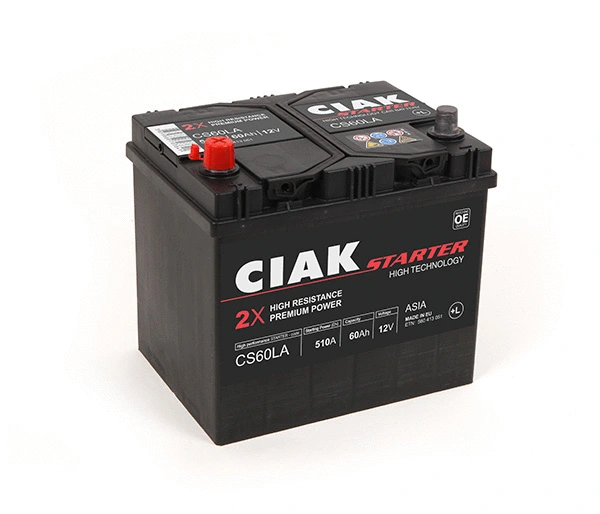 Batterie de démarrage CIAK Starter CS60LA