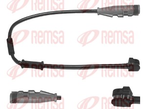 Contact d'avertissement, usure des plaquettes de frein REMSA 001075