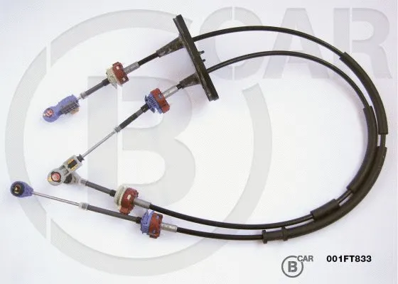 Tirette à câble, boîte de vitesse manuelle B CAR 001FT833