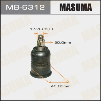 Rotule de suspension MASUMA MB-6312