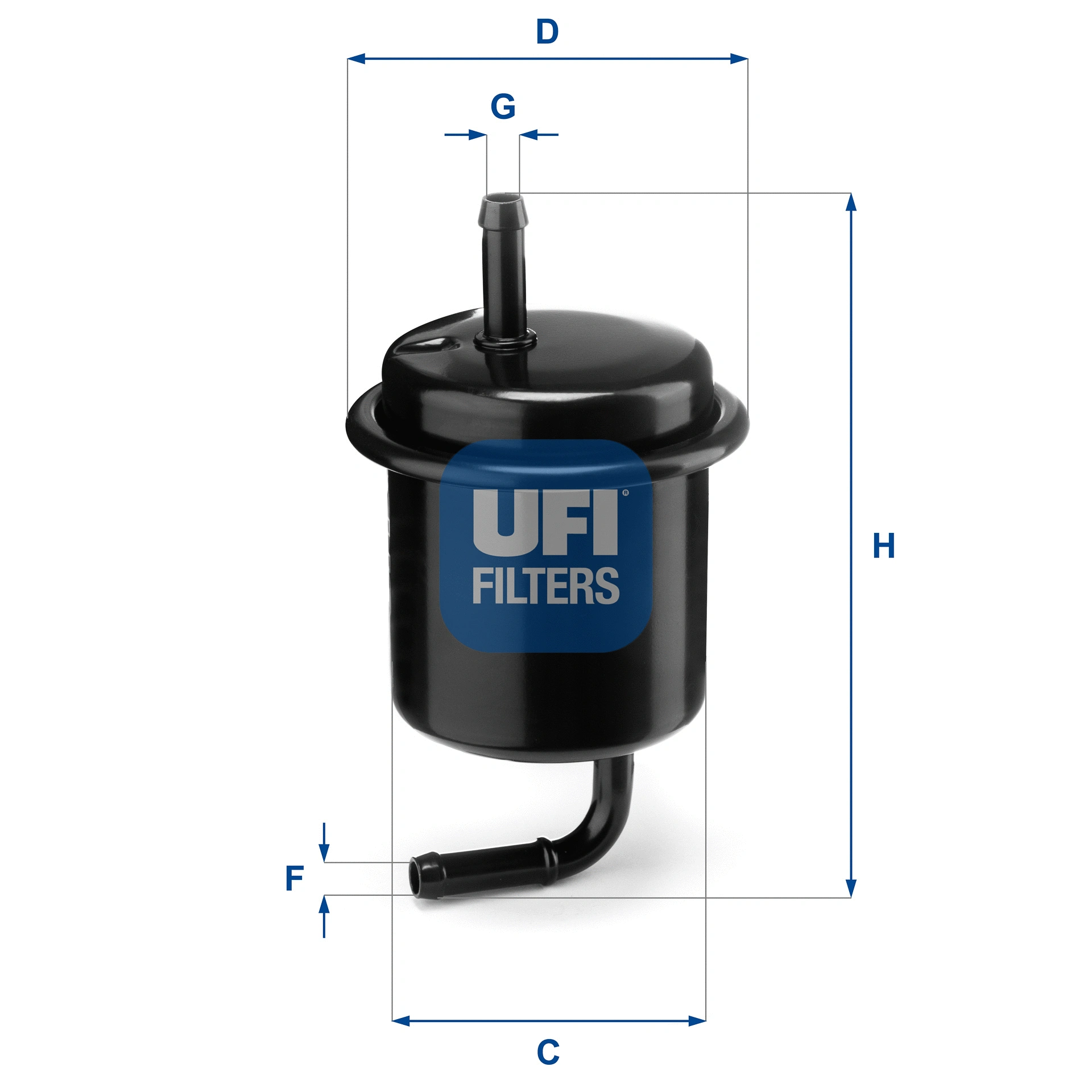 Filtre à carburant UFI 31.801.00