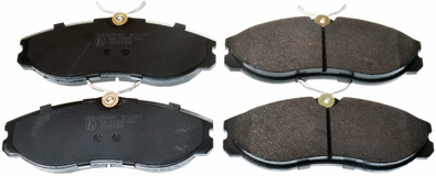 Kit de plaquettes de frein, frein à disque DENCKERMANN B111087