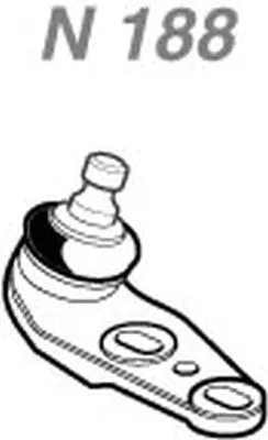 Rotule de suspension NAKATA N 188