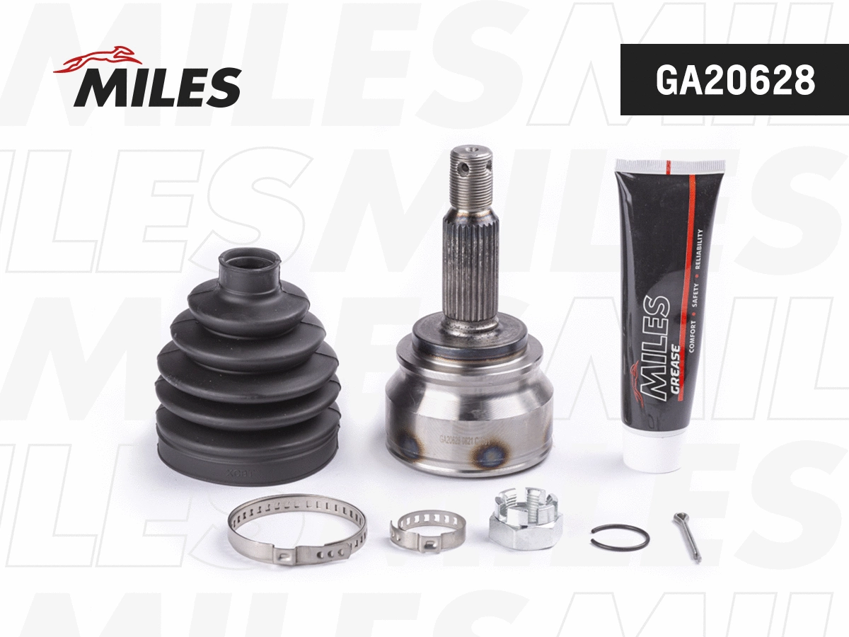 Jeu de joints, arbre de transmission MILES GA20628