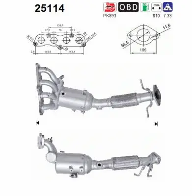 Catalyseur AS 25114