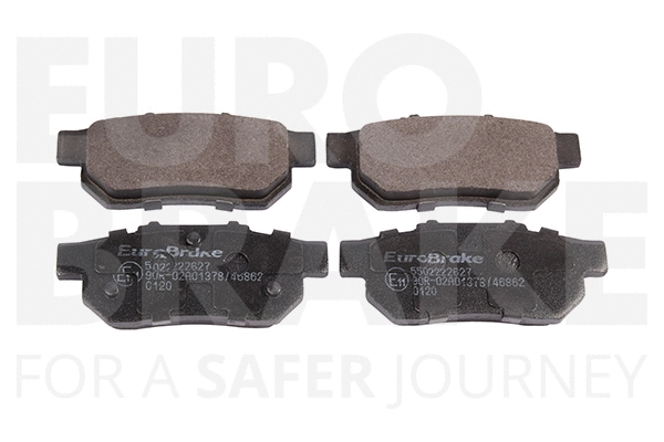 Kit de plaquettes de frein, frein à disque EUROBRAKE 5502222627
