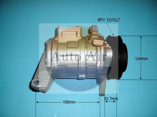 Compresseur, climatisation AUTO AIR GLOUCESTER 14-3062R