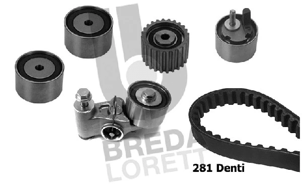 Kit de courroie crantée BREDA LORETT KCD0183