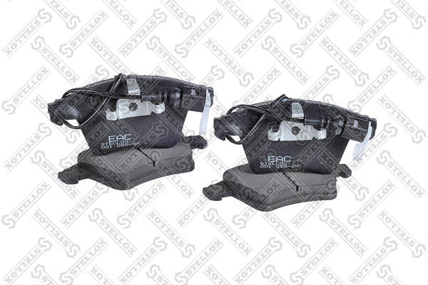 Kit de plaquettes de frein, frein à disque STELLOX 001 085-SX