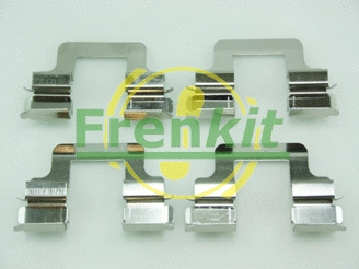 Kit d'accessoires, plaquette de frein à disque FRENKIT 901679