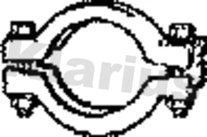 Raccord de tuyau, système d'échappement KLARIUS 430107