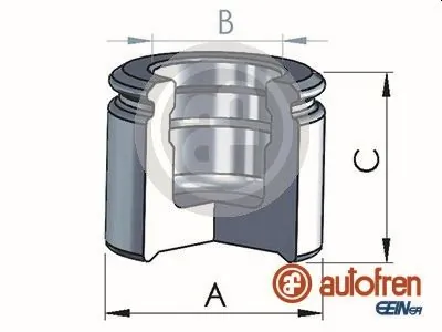 Piston, étrier de frein AUTOFREN SEINSA D025707