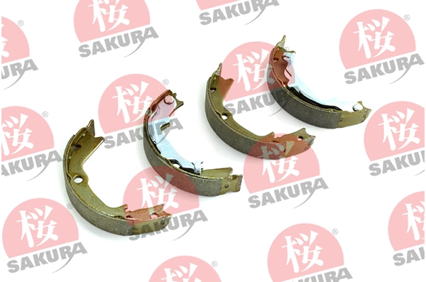 Jeu de mâchoires de frein, frein de stationnement SAKURA 602-05-4680