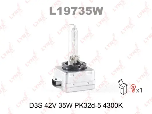 Ampoule, projecteur principal LYNXAUTO L19735W