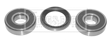 Kit de roulements de roue BORG & BECK BWK735