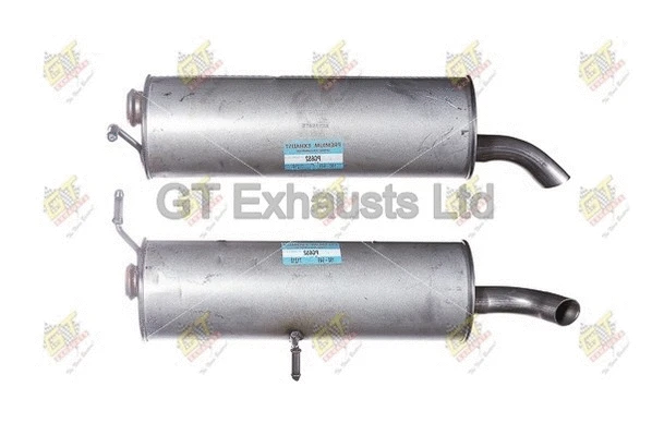 Silencieux arrière GT Exhausts GPG652