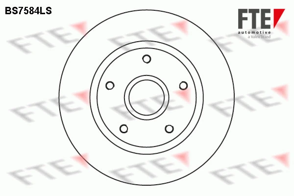 Disque de frein FTE 9071403