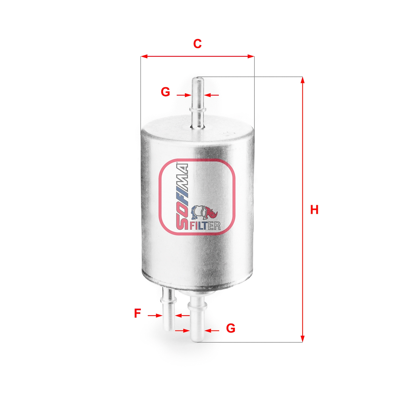 Filtre à carburant SOFIMA S 1831 B