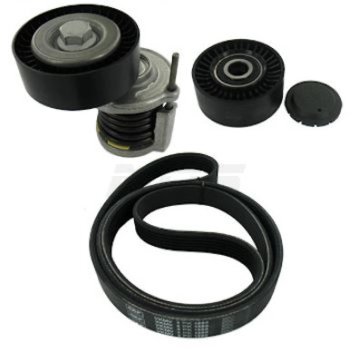 Jeu de courroies trapézoïdales à nervures NPS V108G02