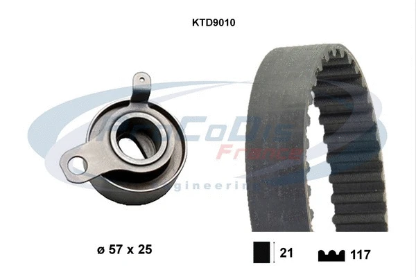 Kit de courroie crantée PROCODIS FRANCE KTD9010