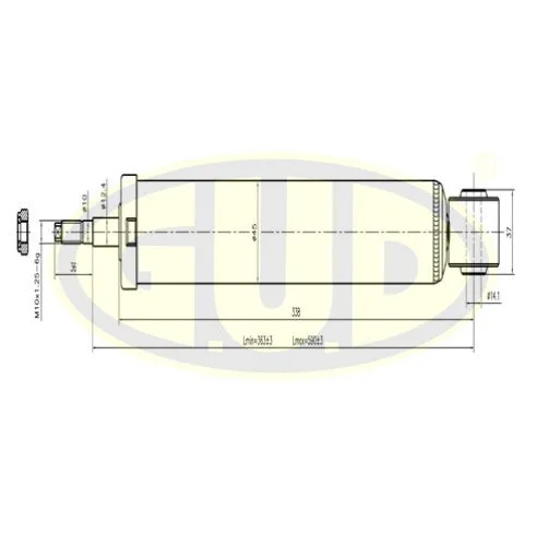 Amortisseur G.U.D. GSA354006