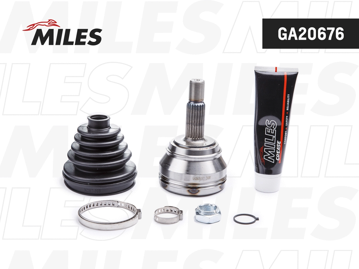 Jeu de joints, arbre de transmission MILES GA20676