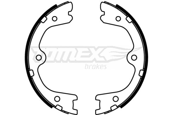 Jeu de mâchoires de frein TOMEX Brakes TX 22-23