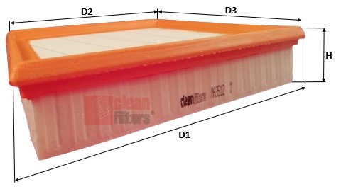 Filtre à air CLEAN FILTERS MA3512