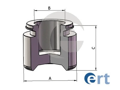 Piston, étrier de frein ERT 151405-C