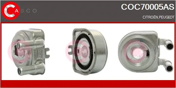 Radiateur d'huile CASCO COC70005AS