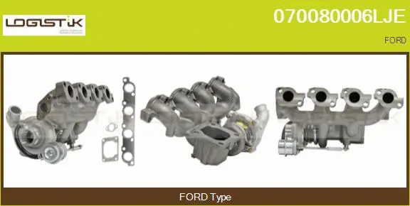 Turbocompresseur, suralimentation LGK 070080006LJE