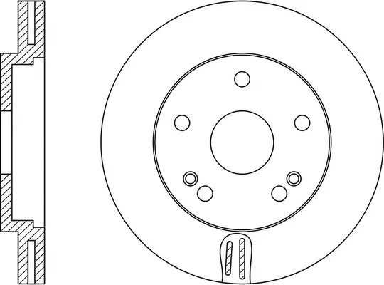 Disque de frein FIT FR0197V