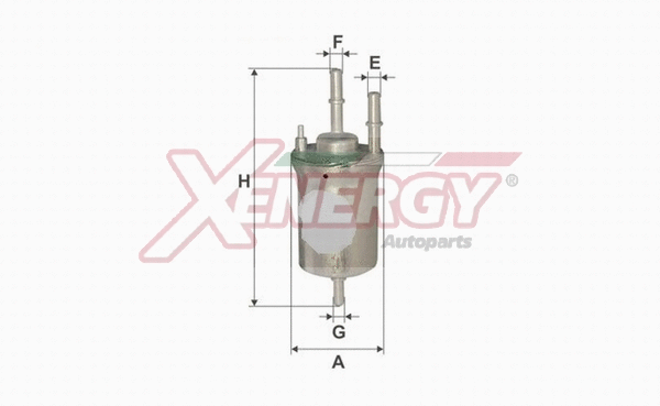 Filtre à carburant AP XENERGY X1598362
